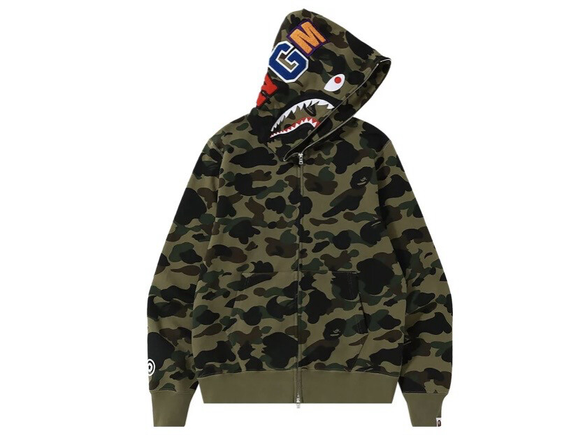 Green Bape Hoodie