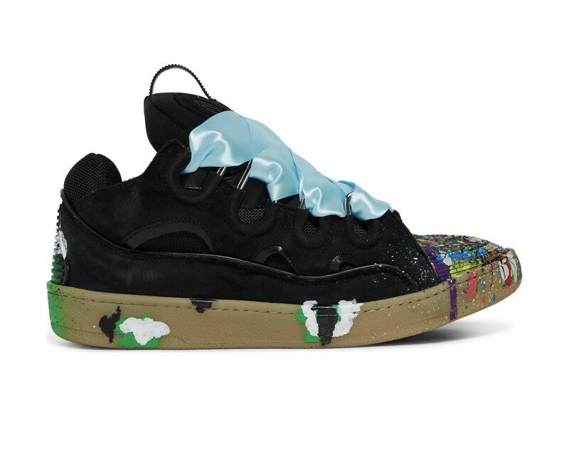 Satin Curb Sneakers