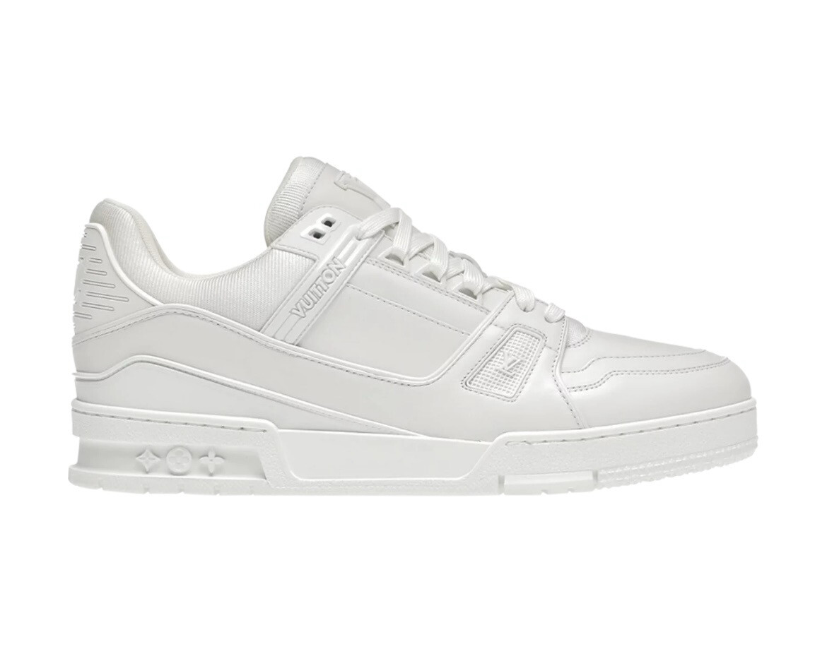 White LV Trainers