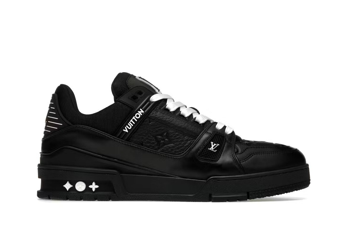 Black LV Trainers