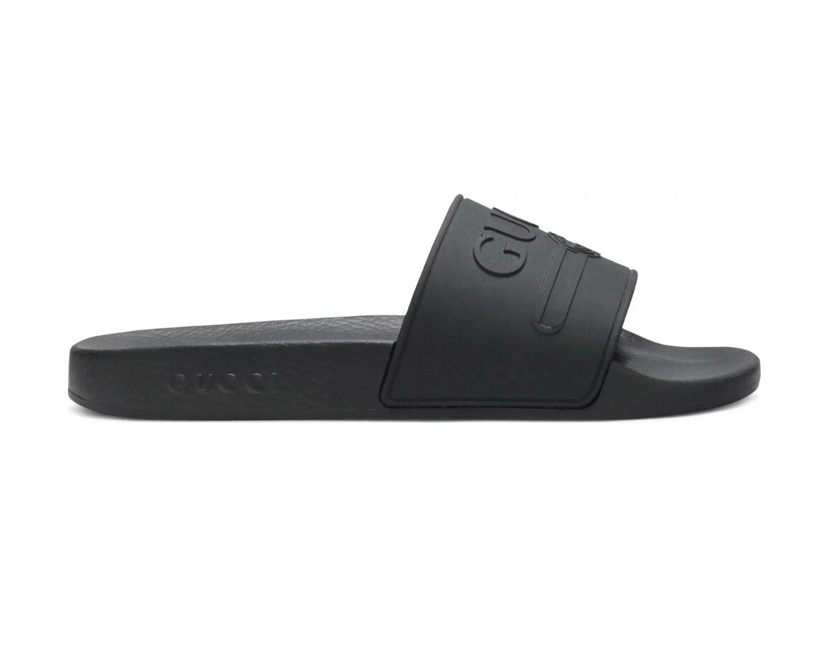 Black GG Pool Slide