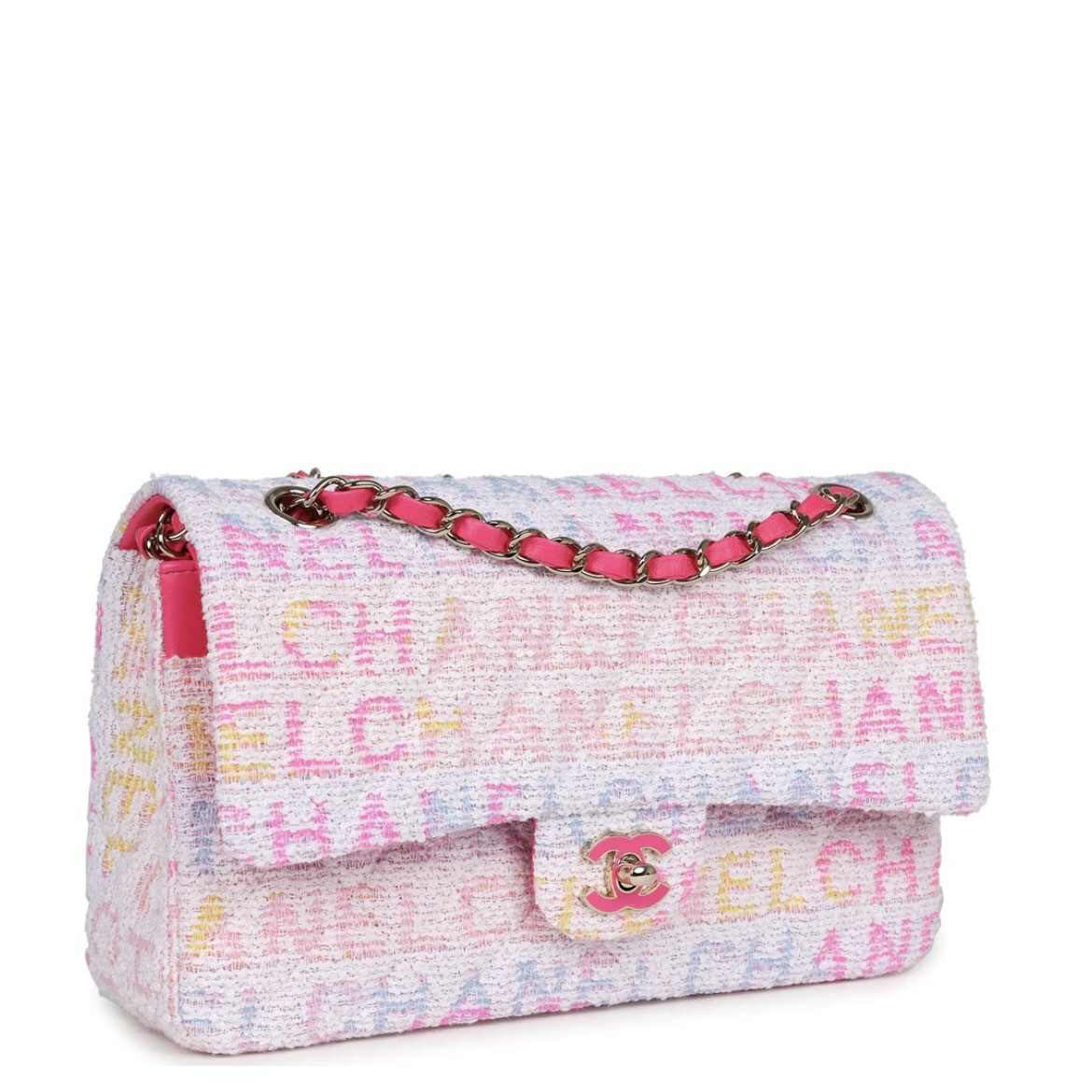 CC Logo Tweed Bag