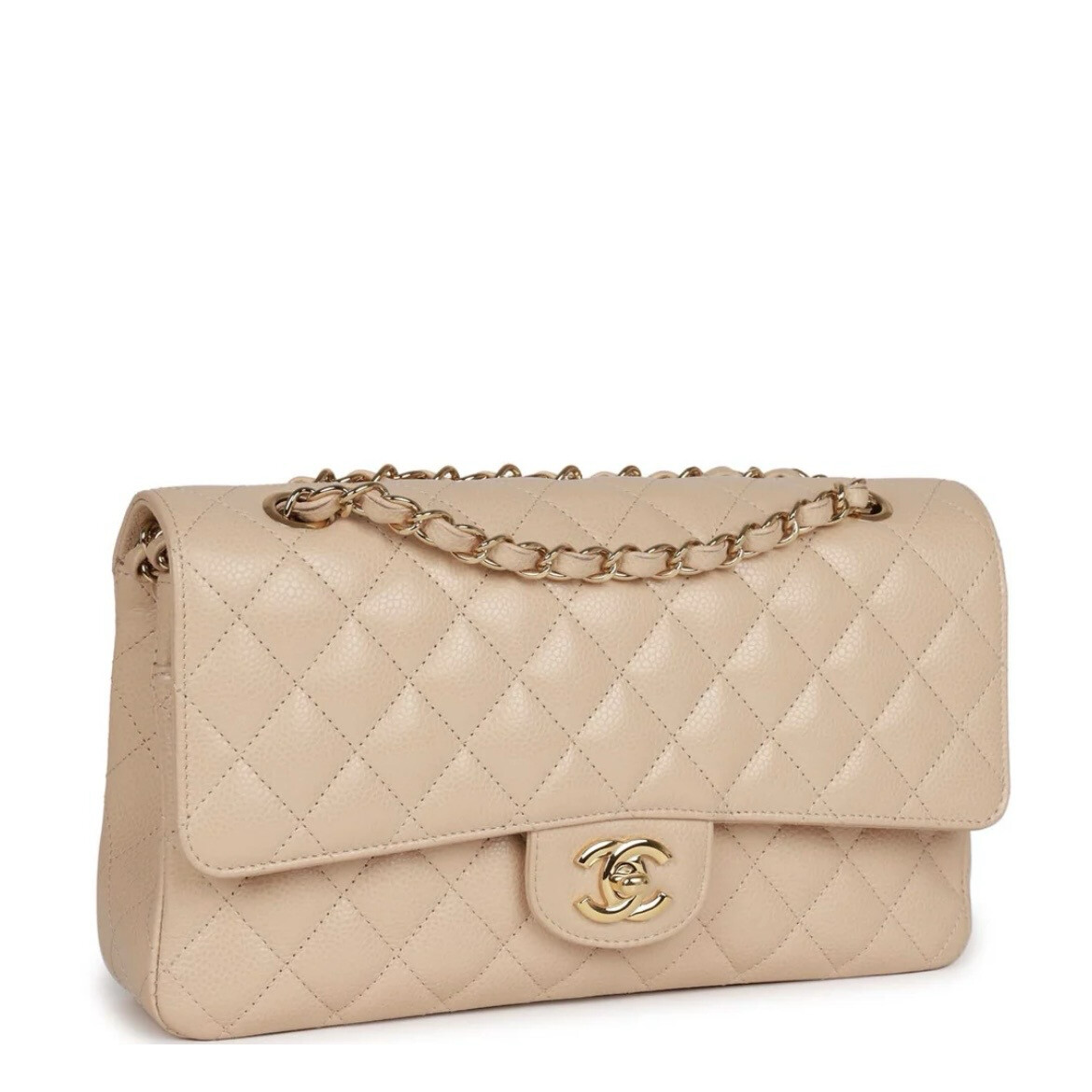 CC Tan Caviar Bag