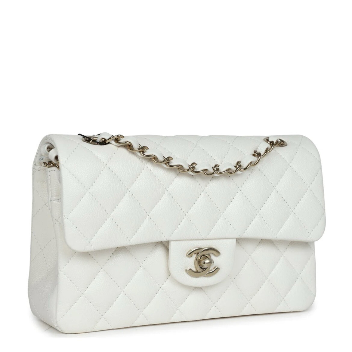 CC White Caviar Bag
