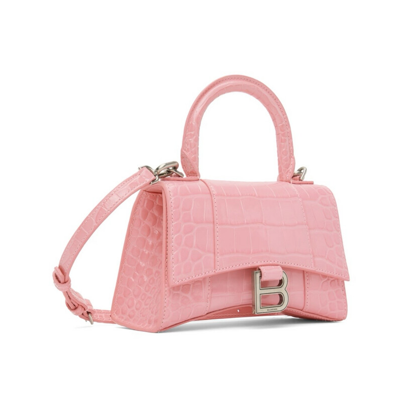 Pink Hourglass Bag