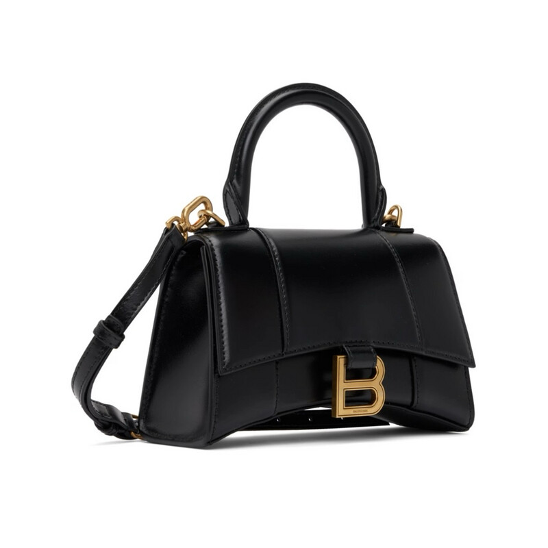 Black Hourglass Bag