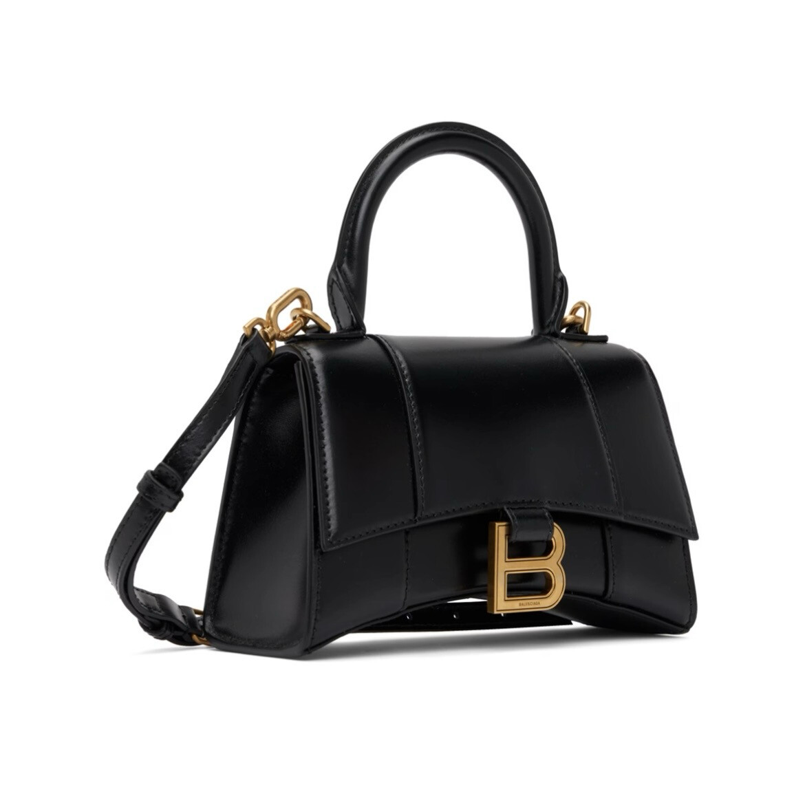 Black Hourglass Bag