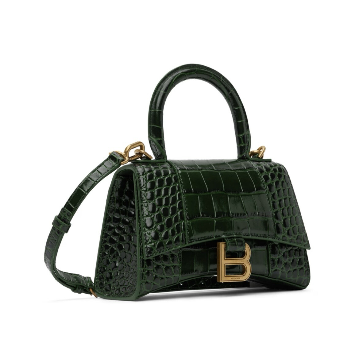 Green Hourglass Bag