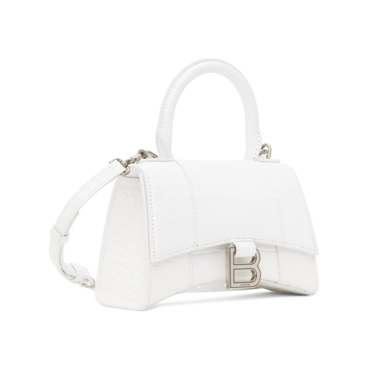 White Hourglass Bag