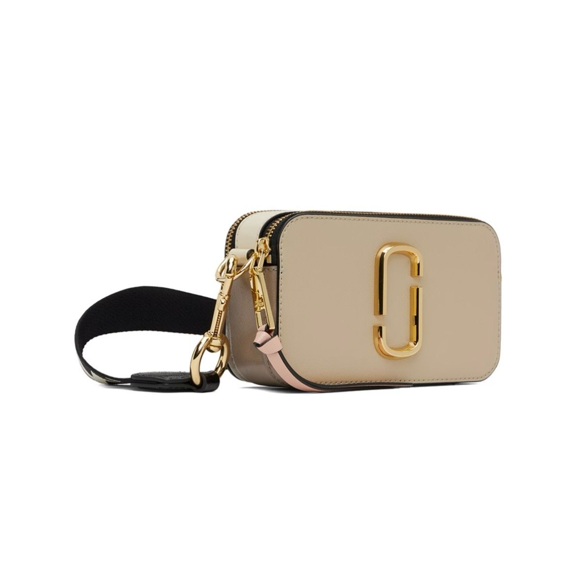 Tan Snapshot Bag