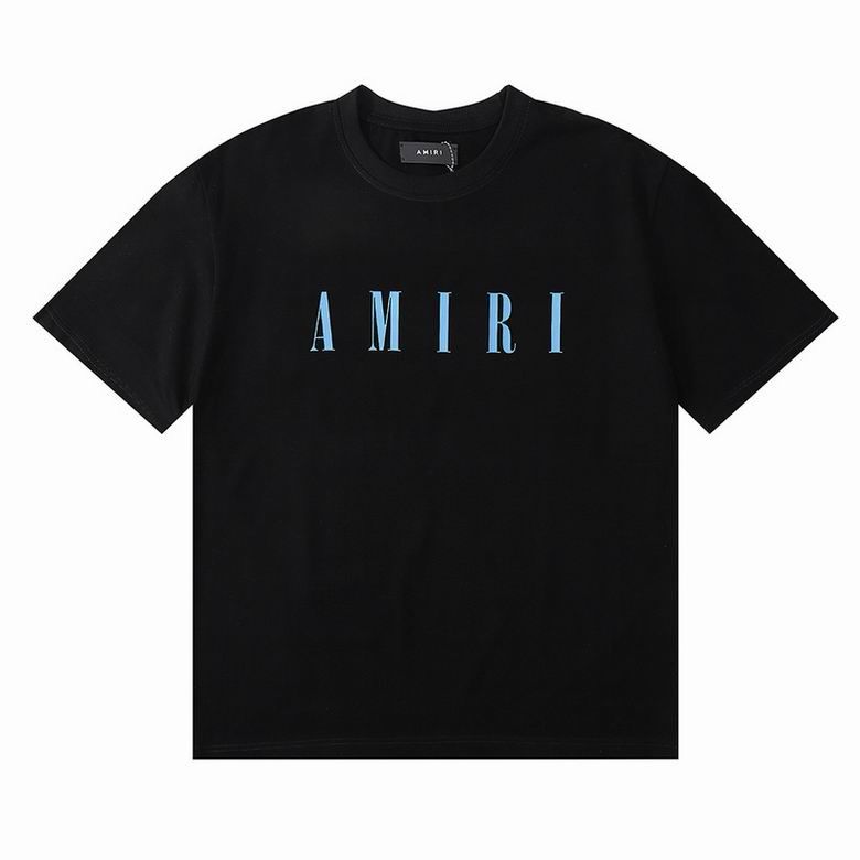 Amiri Blue Logo Tee