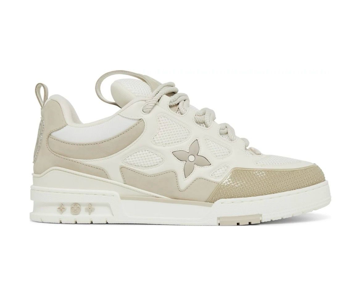 Beige L.V Skate