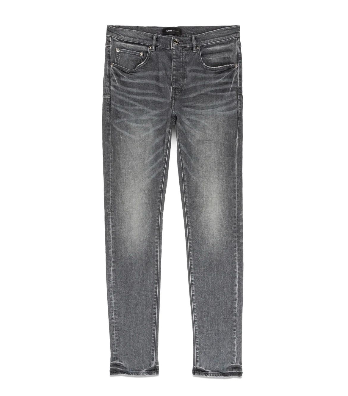 Grey Purple Jeans
