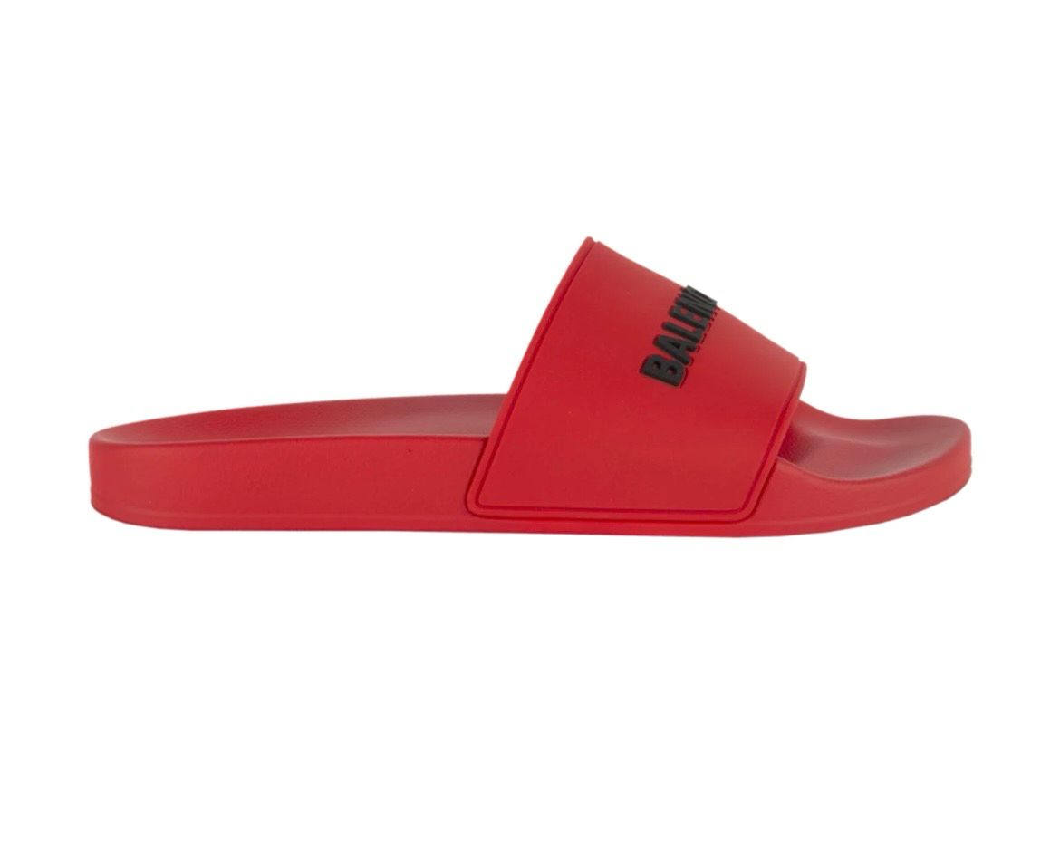 Red Balencie Slide