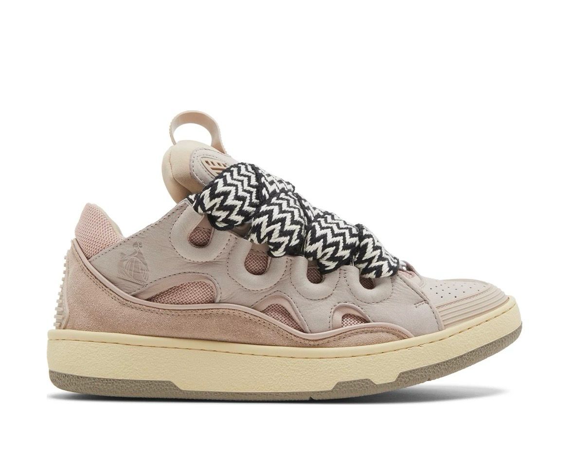 Peach Curb Sneakers