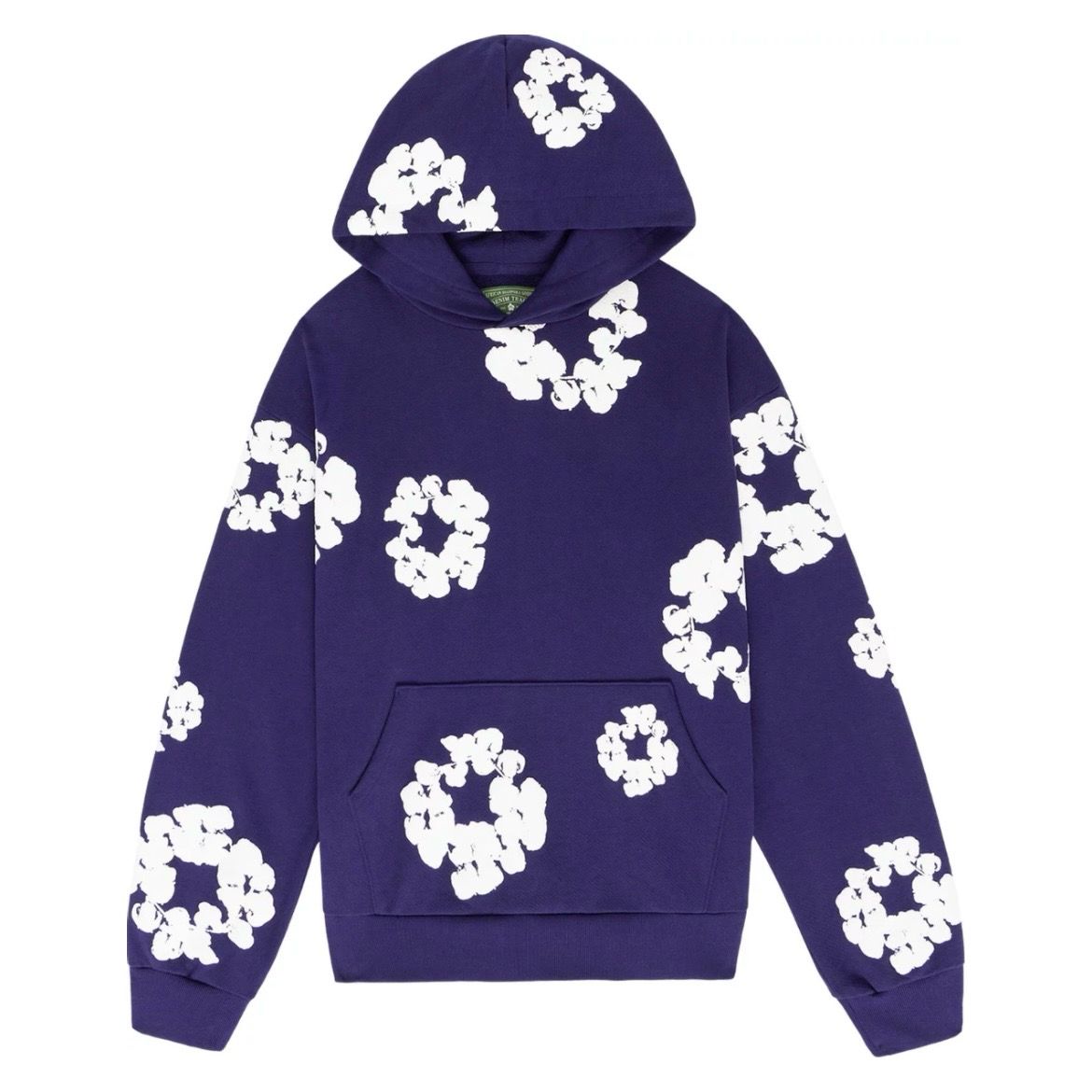 Purple Denim Hoodie