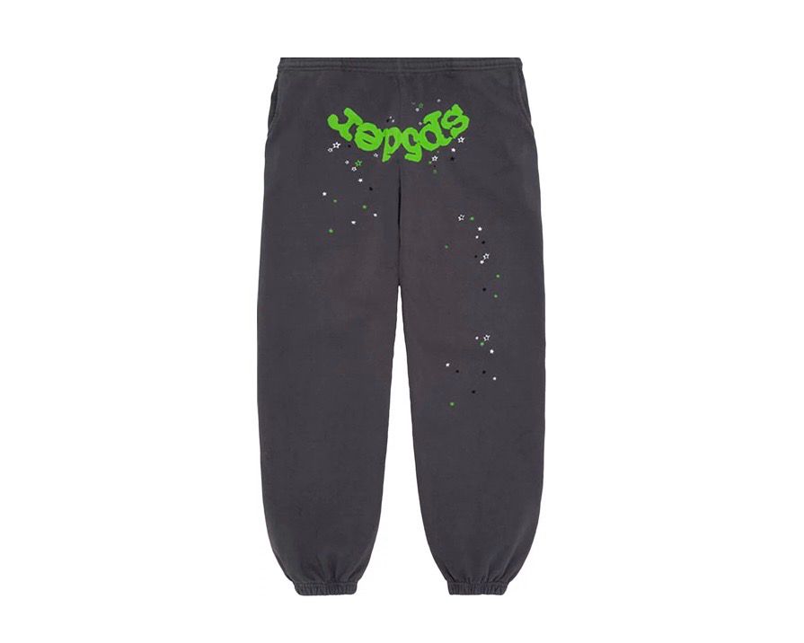 Green Logo Spider Sweats