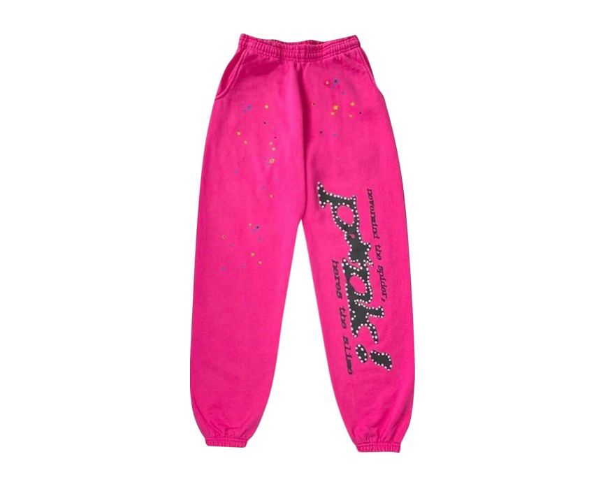 Pink Spider Sweats