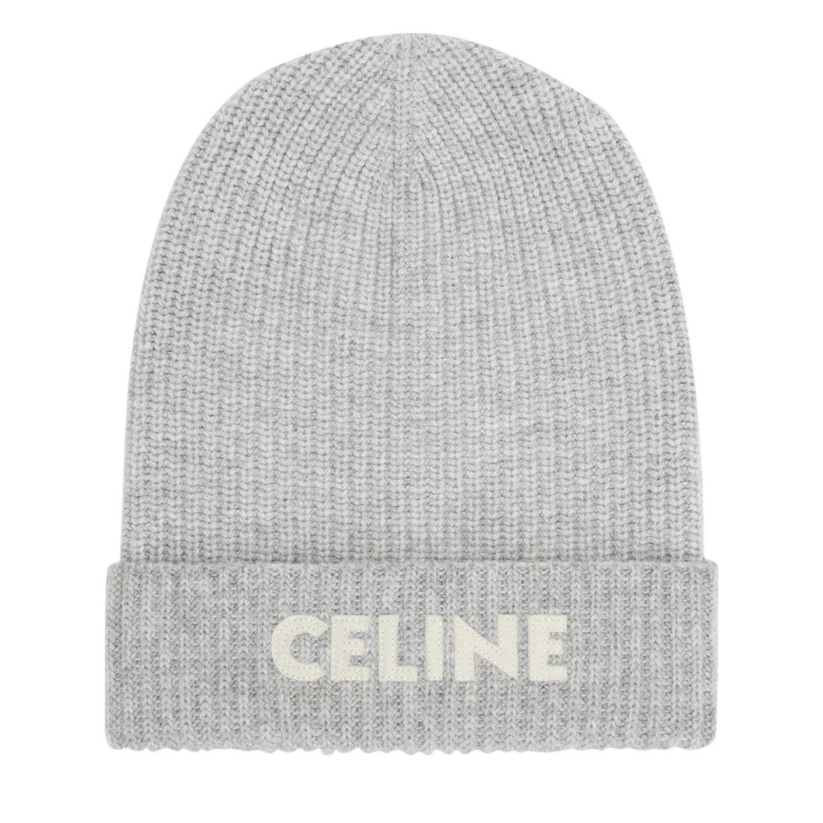 Grey Celine Beanie