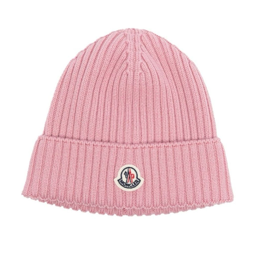 Pink Moncler Beanie
