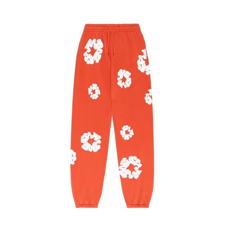 Orange Denim Sweats