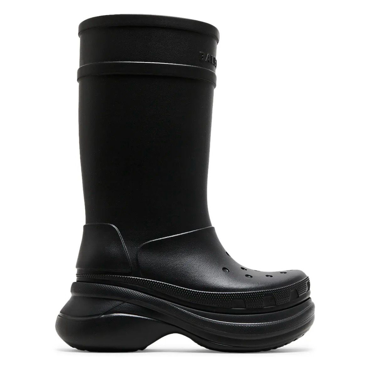 Black Balencie Croc