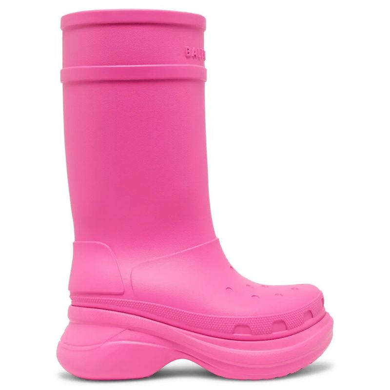 Pink Balencie Croc