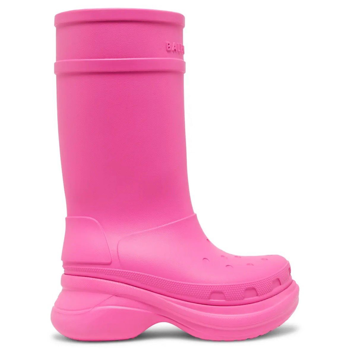 Pink Balencie Croc
