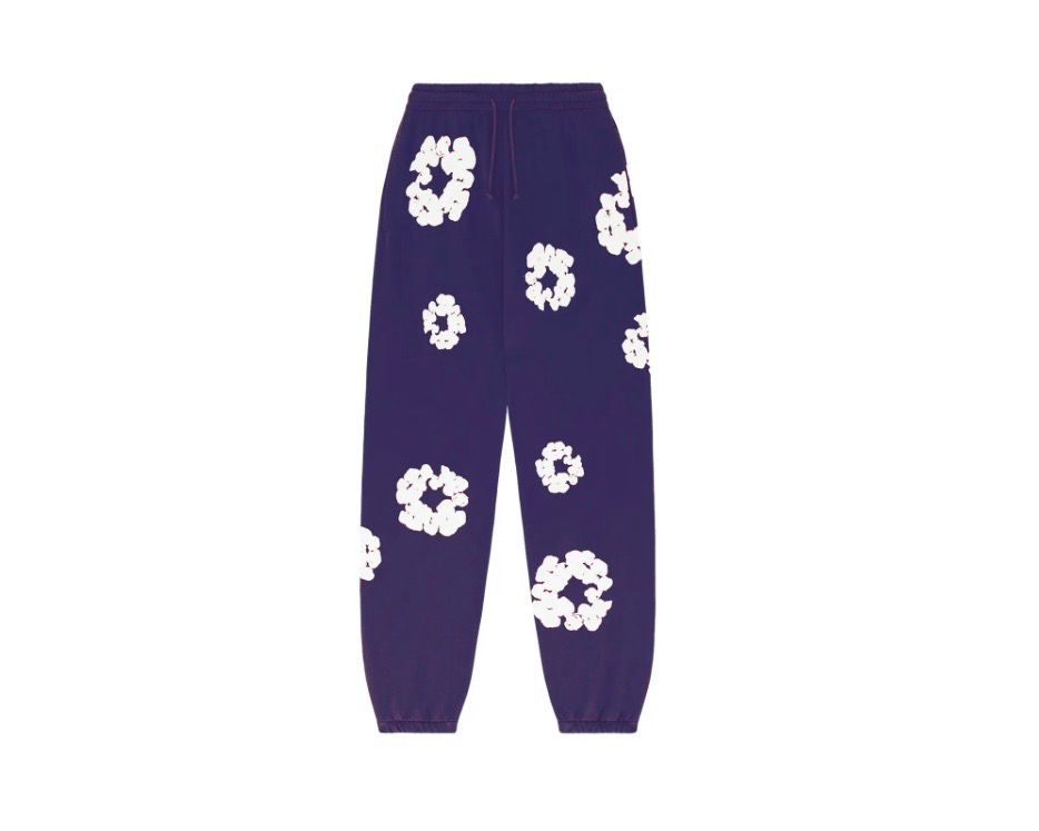 Purple Denim Sweats