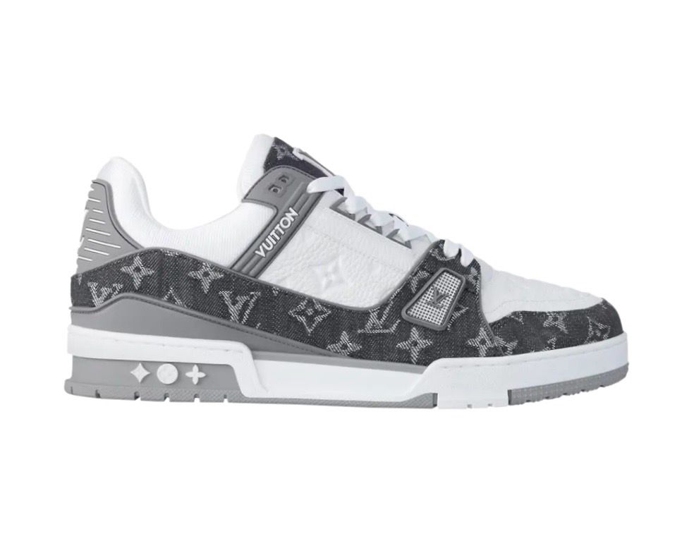 Grey LV Trainers