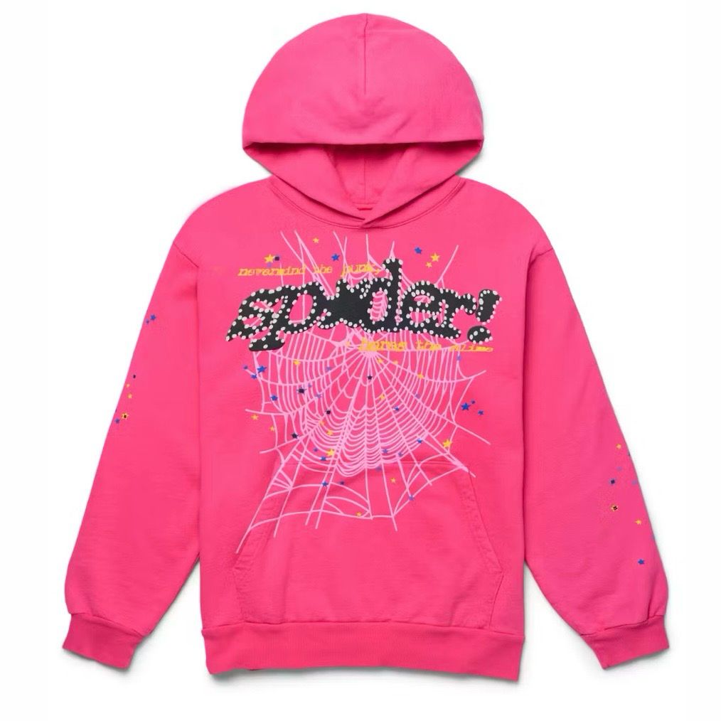 Pink Spider Hoodie V2