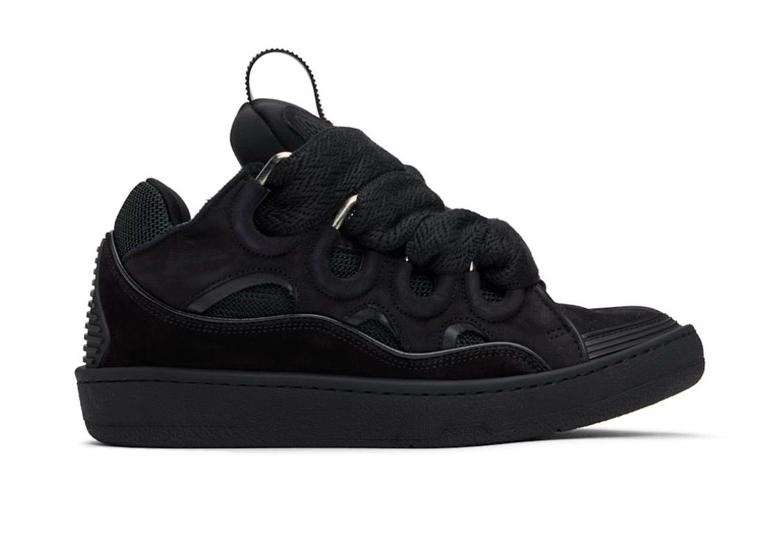 Black Curb Sneakers
