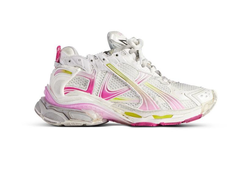 Pink/Yellow Runners