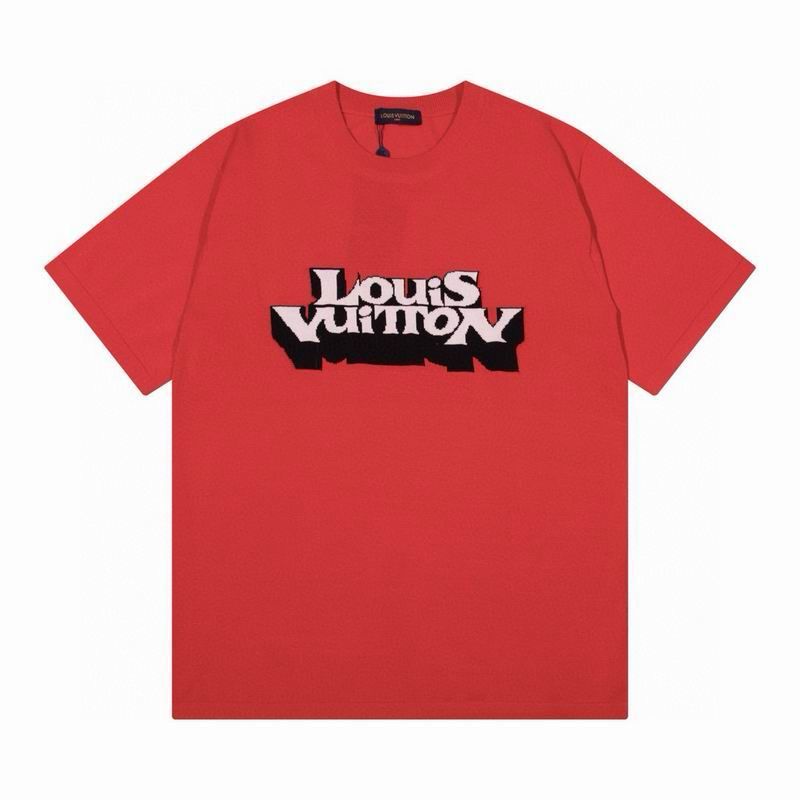 Red L.V Crewneck