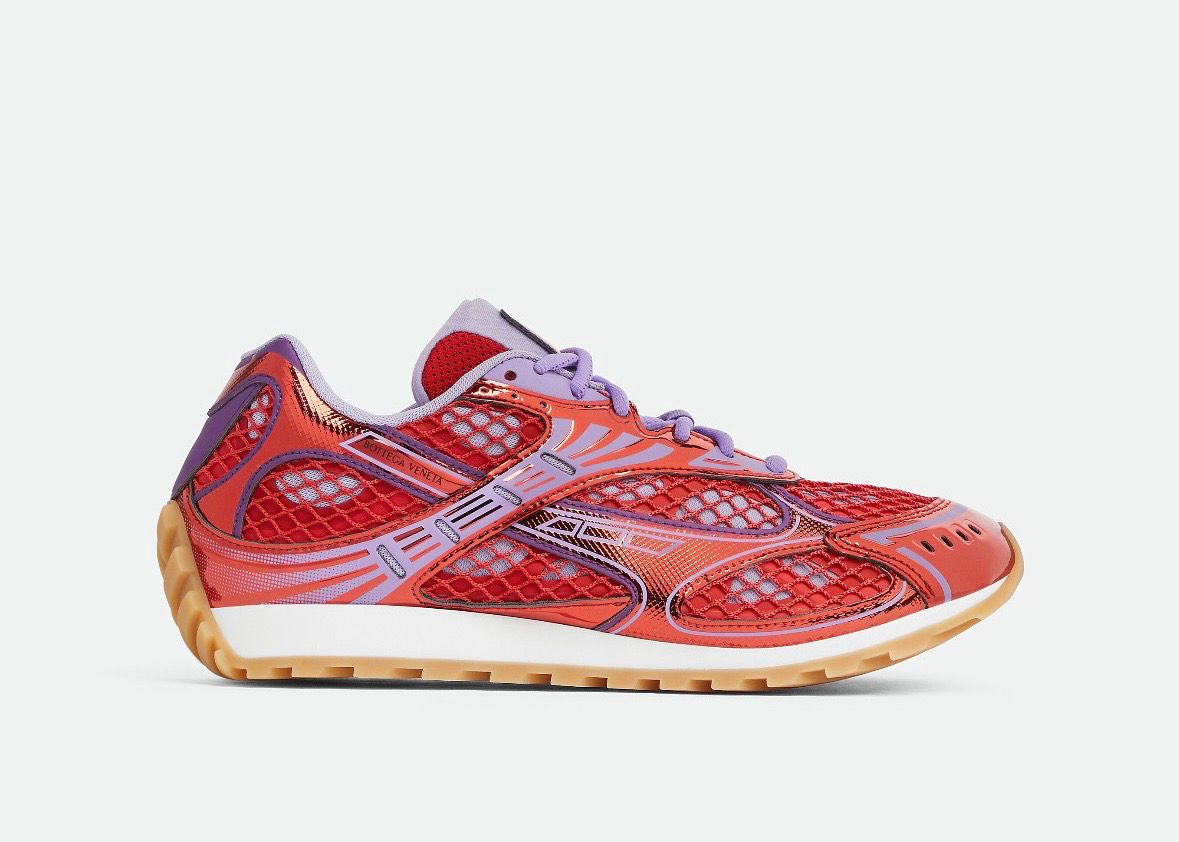 Red Bottega Sneaker