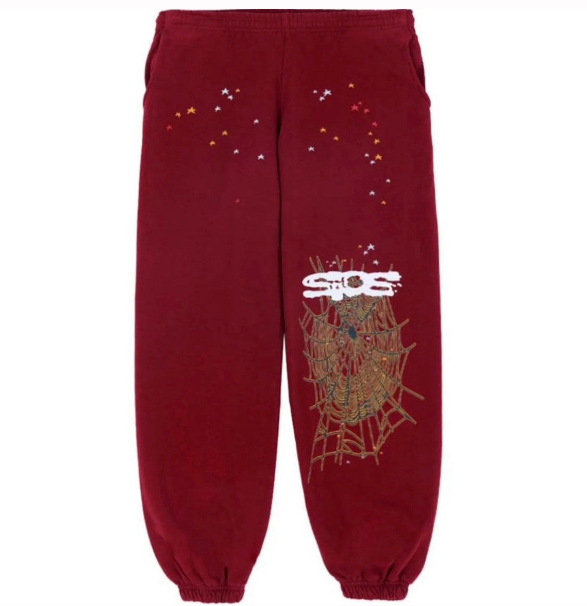 Maroon Spider Sweats