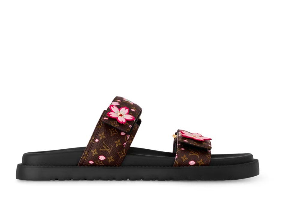 L.V Floral Sandal