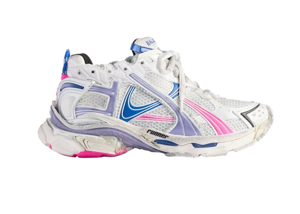 Neon Pink/Navy Runners