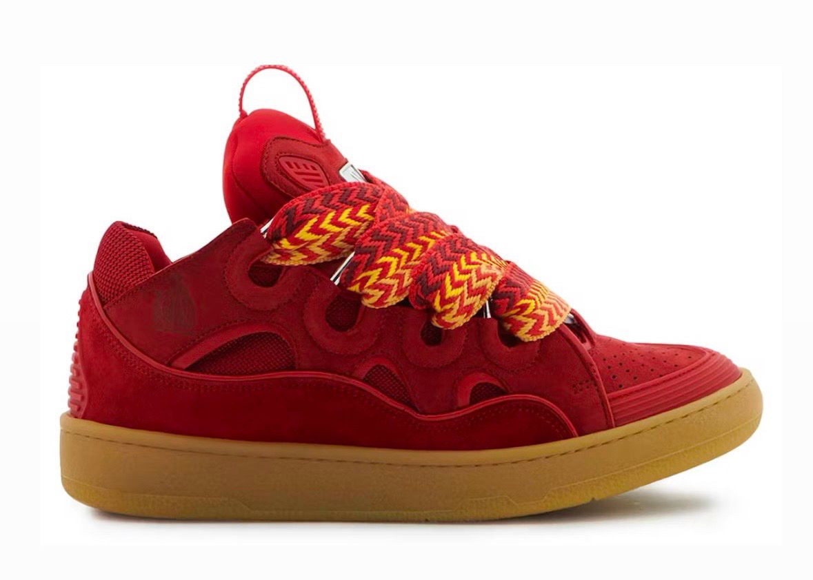 Red Curb Sneakers