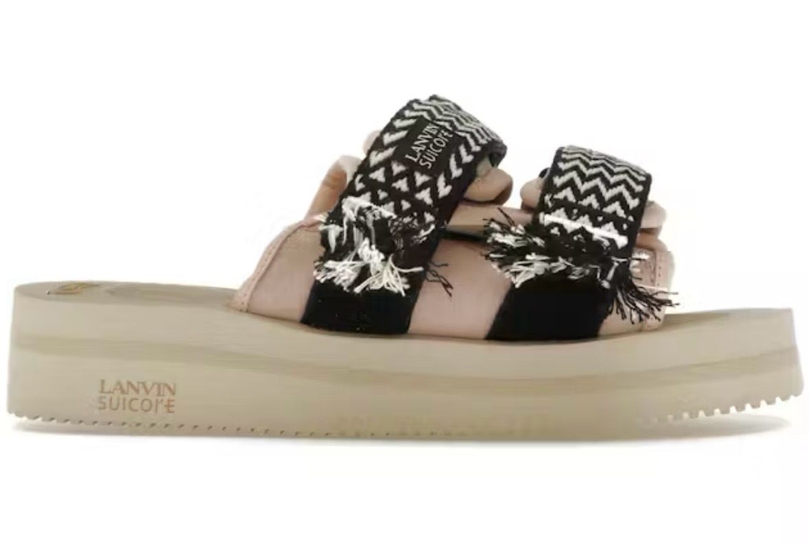 Pink Lanvin Slide
