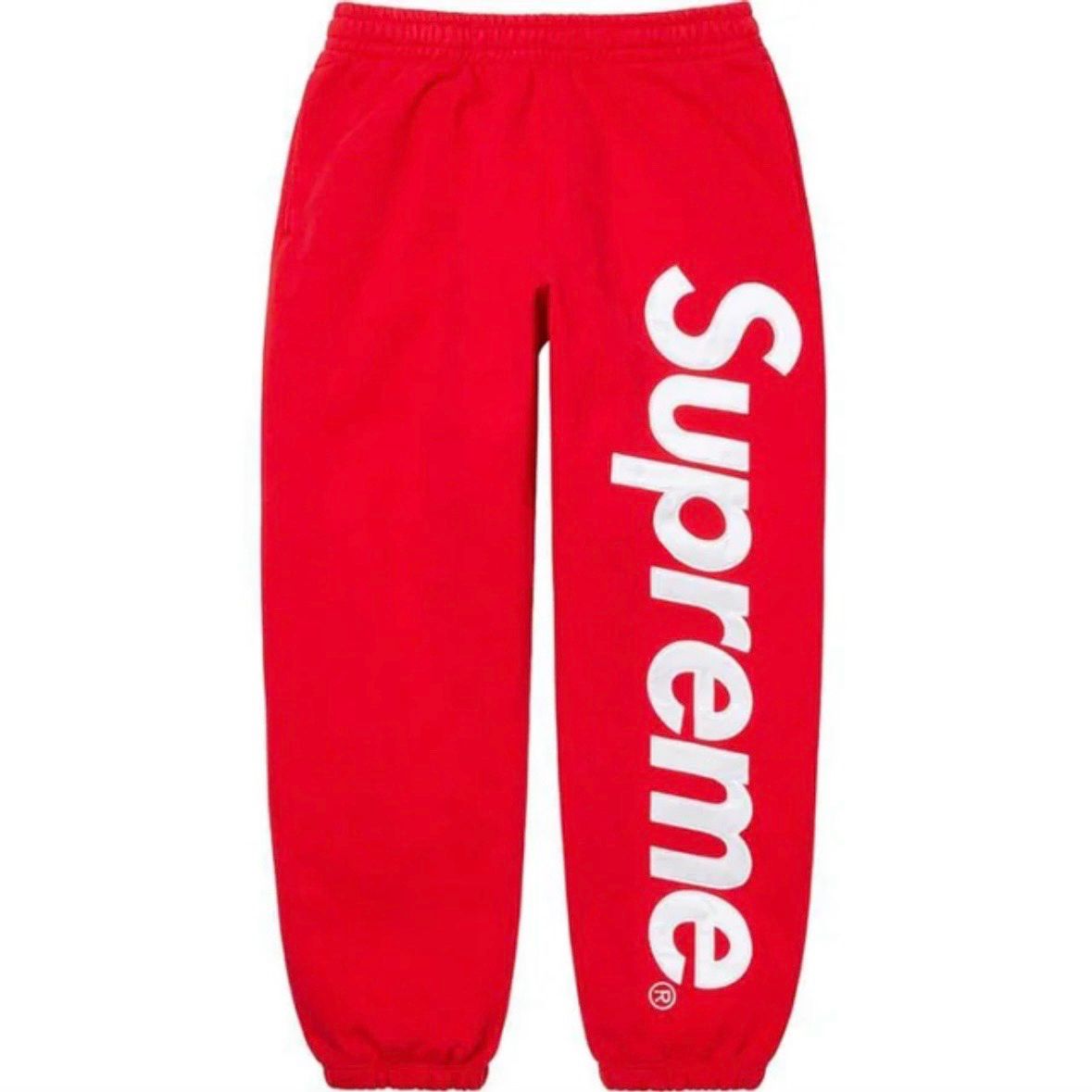 Red Supreme Sweats