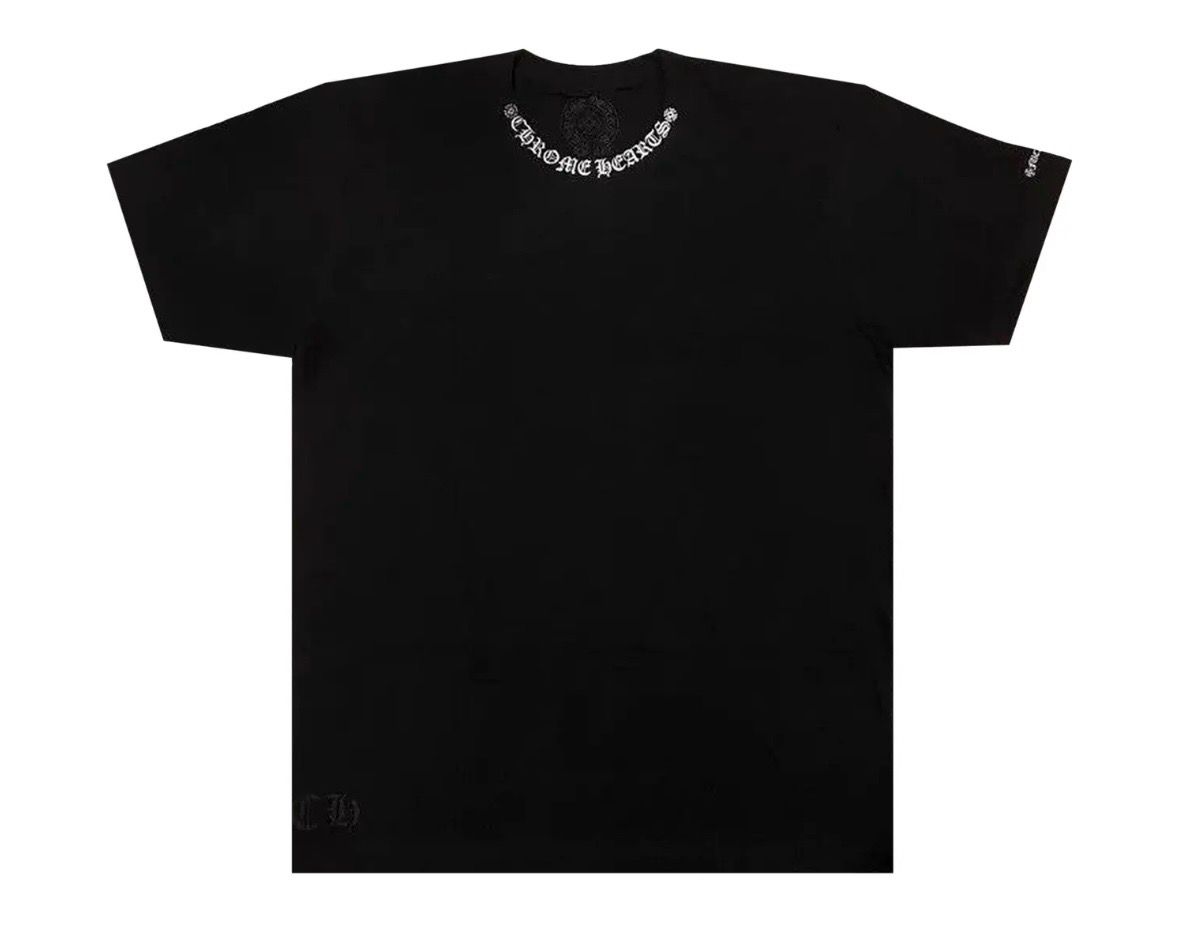 Black Chrome Crew Tee