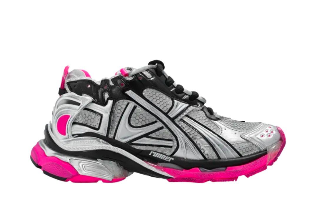 Chrome/Pink Runners