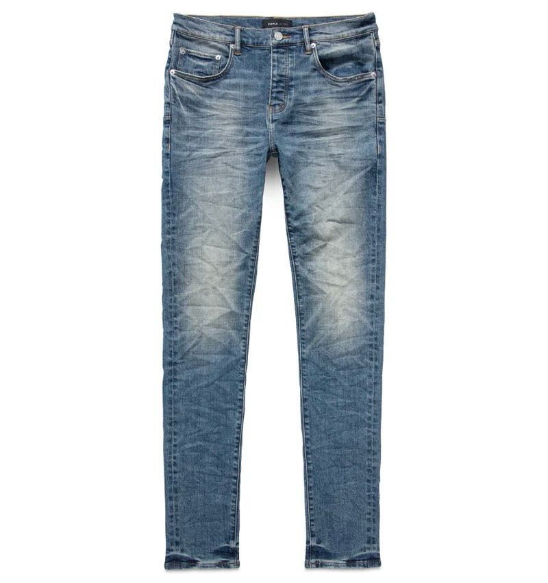 Washed Purple Jeans