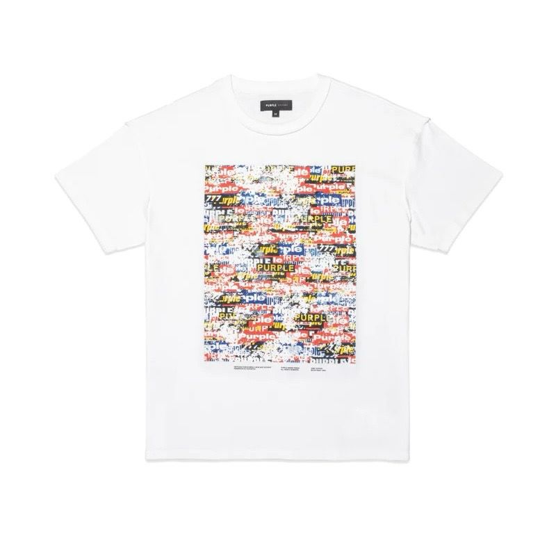 Purple News Tee
