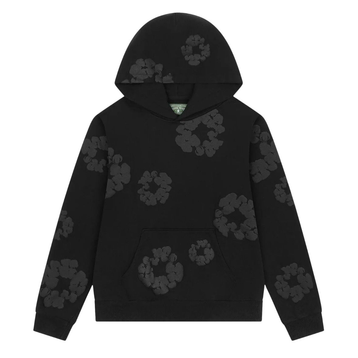 Black Denim Hoodie