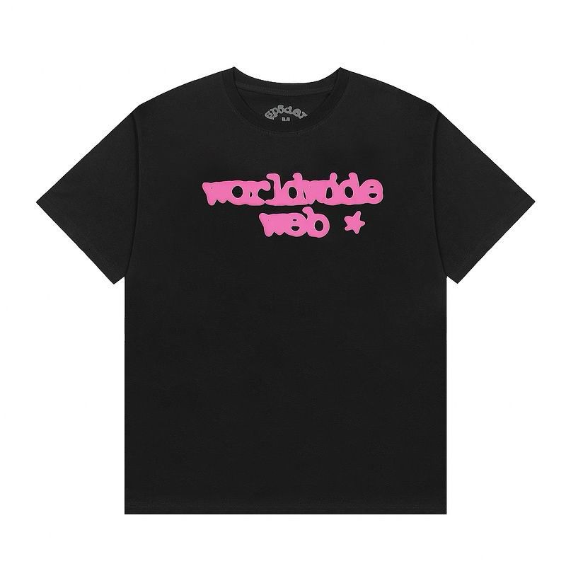 Pink Sp5der Web Tee