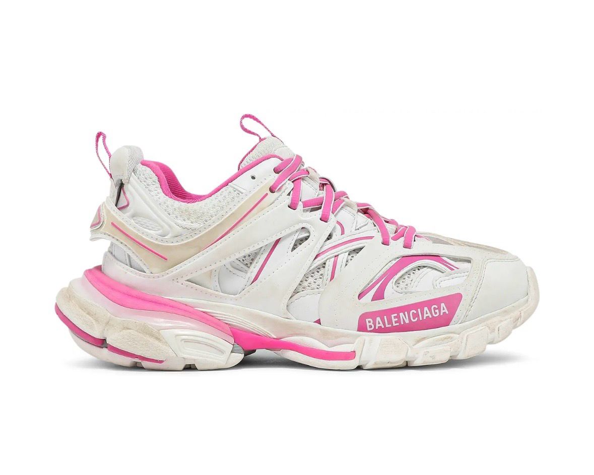 White/Pink Tracks
