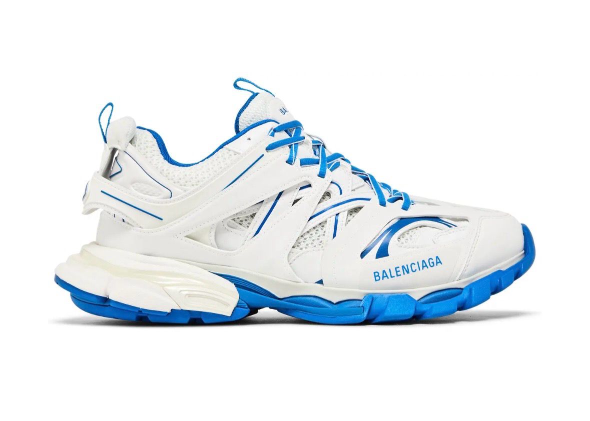 White/Blue Tracks
