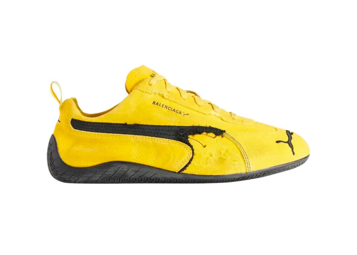 Yellow Balencie Speedcat